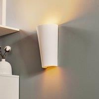 Euluna Ice wall light up and down made of ceramics, white