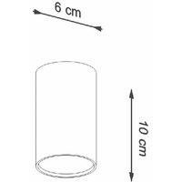 Ceiling lamp steel Lagos modern Design GU10