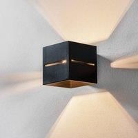 SOLLUX LIGHTING Top wall light up/down, black body