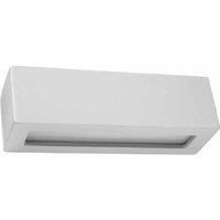 Modern Minimalist Wall lamp VEGA Ceramic Grey E27 LED SOLLUX lights up and down