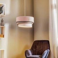 Duolla Pastell Trio hanging light pink/grey/light grey