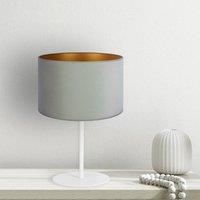 Euluna Golden Roller table lamp 30 cm mint green/gold