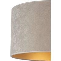 Duolla Golden Roller table lamp height 50cm grey/gold