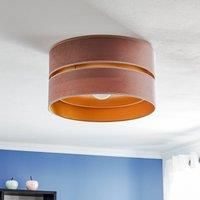 Duolla Golden Duo ceiling lamp 40cm light pink/gold