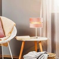 Duolla Golden Duo table lamp height 30 cm light pink/gold