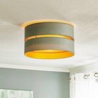Duolla Golden Duo ceiling lamp 40cm mint green/gold