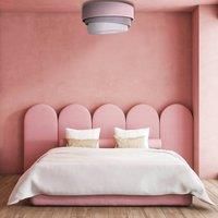 Duolla Pastell Trio ceiling lamp 60 cm pink/grey