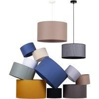 Duolla Roller lampshade 50 cm, ecru/gold