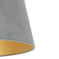 Duolla Cone lampshade height 22.5 cm, mint green/gold