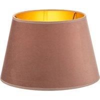 Euluna Cone lampshade height 18 cm, pink/gold