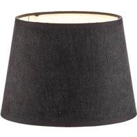 Duolla Classic S lampshade, woven, dark grey