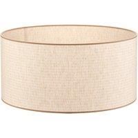 Duolla Roller lampshade, ecru, jute, 50cm height 24cm