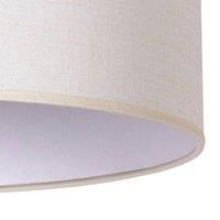 Duolla Roller lampshade ecru cotton 50 cm height 24cm