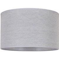 Duolla Roller lampshade, grey, 50 cm, height 30 cm