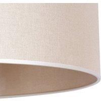 Duolla Roller lampshade, beige, 13 cm, height 15 cm