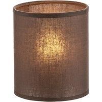 Duolla Roller lampshade earth brown 13 cm, height 15 cm