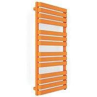 Terma Warp T One Electric Towel Rail Matt Orange 1110 x 500mm