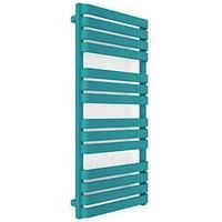Terma Warp T One Electric Towel Rail Matt Teal 1110 x 500mm