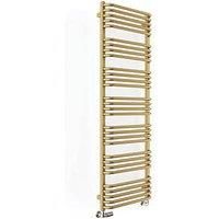 Terma Alex Heated Towel Rail 1580m x 500mm Brass 2706BTU (459RH)