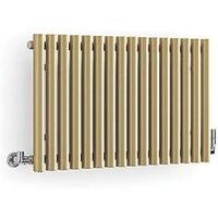 Brass Horizontal Designer Radiator Oval Column Central Heating Radiators 590x865