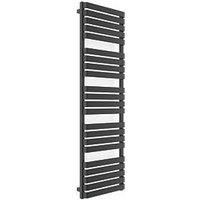 Terma Warp T One Electric Towel Rail 1695 x 500mm Black 2728BTU (446RH)