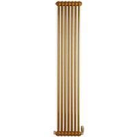 Terma Radiator, Colorado 1800/339 (2 Column Deep) (7 Sections) Brass Lacquer