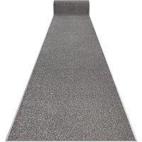 RugsX Karmel Plain Runner in Grey | Size: 200 cm x 240 cm