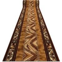 RugsX Bcf Opal Runner in Gold | Size: 80 cm x 400 cm