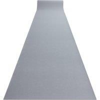 RugsX Anti-Slip Rumba Runner in Grey | Size: 120 cm x 470 cm