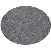 RugsX Round Superstar Rug in Grey | Size: 170 cm diameter