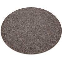 RugsX Round Superstar Rug in Brown | Size: 170 cm diameter