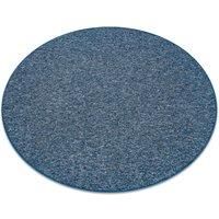 RugsX Round Superstar Rug in Blue | Size: 170 cm diameter