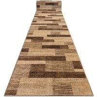 RugsX Karmel Deski Runner in Brown | Size: 100 cm x 220 cm