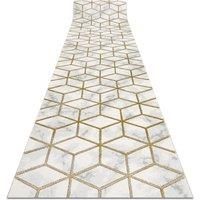 RugsX Exclusive Emerald Runner in Yellow | Size: 120 cm x 140 cm