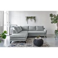 MiuForm Charming Charlie Corner Sofa Light Grey 90cm H X 230cm W X 200cm D