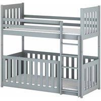 Arte-n Cris Wooden Bunk Bed With Cot Bed