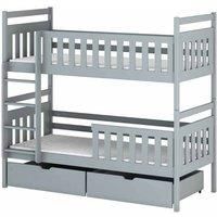 Arte-n Monika Wooden Bunk Bed With Storage