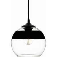 Solbika Lighting Monochrome Flash hanging light clear/black 20 cm