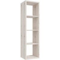 Mauro 3 Shelves Storage Unit In Sand Oak