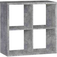 Mauro 2X2 Storage Unit In Concrete Grey