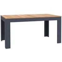Bohol Extending Dining Table In Riviera Oak Navy