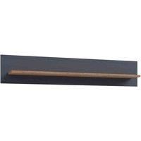 Bohol Wall Shelf In Riviera Oak Navy