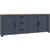 Bohol Large Sideboard In Riviera Oak Navy