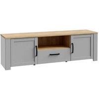Bohol Tv Unit In Riviera Oak Grey Oak