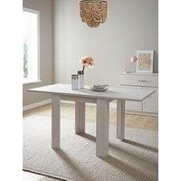 Everyday Panama 80-160 Cm Extending Dining Table - White Oak