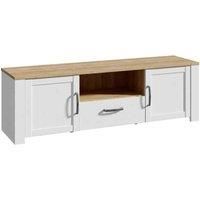 Bohol Tv Unit In Riviera Oak/White