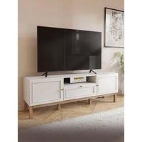 Penkridge Tv Unit - Grey/Oak - Fits Tv Up To 70 Inch