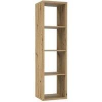Mauro 3 Shelves Storage Unit In Artisan Oak