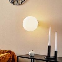 ALDEX Ball wall light, white wall mount