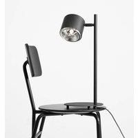 Euluna Bot table lamp, black movable head